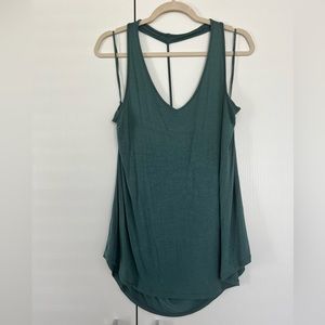 Halter Tank Top Garage Blue/Green